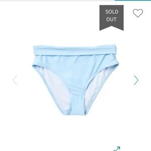 🌴 Athena solid mid waist bikini bottoms